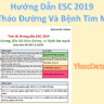 Hướng Dẫn ESC 2019 Đái Tháo Đường Và Bệnh Tim Mạch